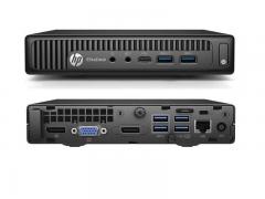 HP EliteDesk 800 G2 Desktop Mini Intel G4400T 2.9 Ghz 8GB 120GB SSD Win 7 Pro - H1901242SP